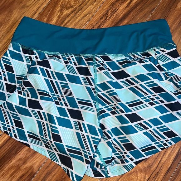 Brooks Womens Lined Chaser Blue Running Short Size M - Picture 5 of 7